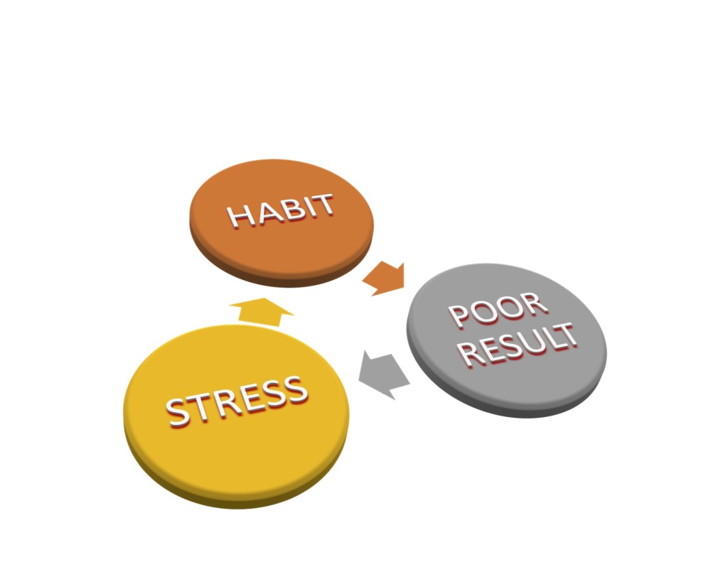 STRESS-HABIT-POOR RESULTS