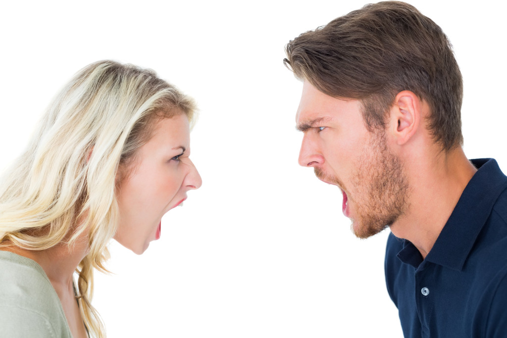 arguing couple shutterstock_214713742