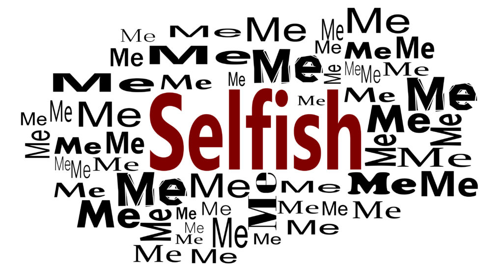 Self-centered people can make you feel special, protected, loved and even c...